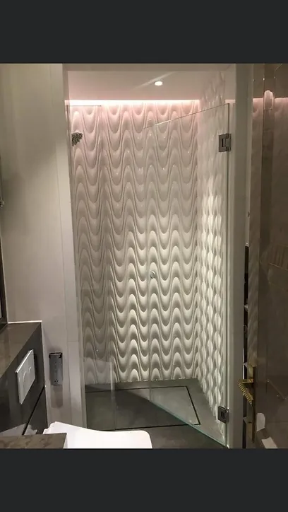 Shower Screen Installation Example 9